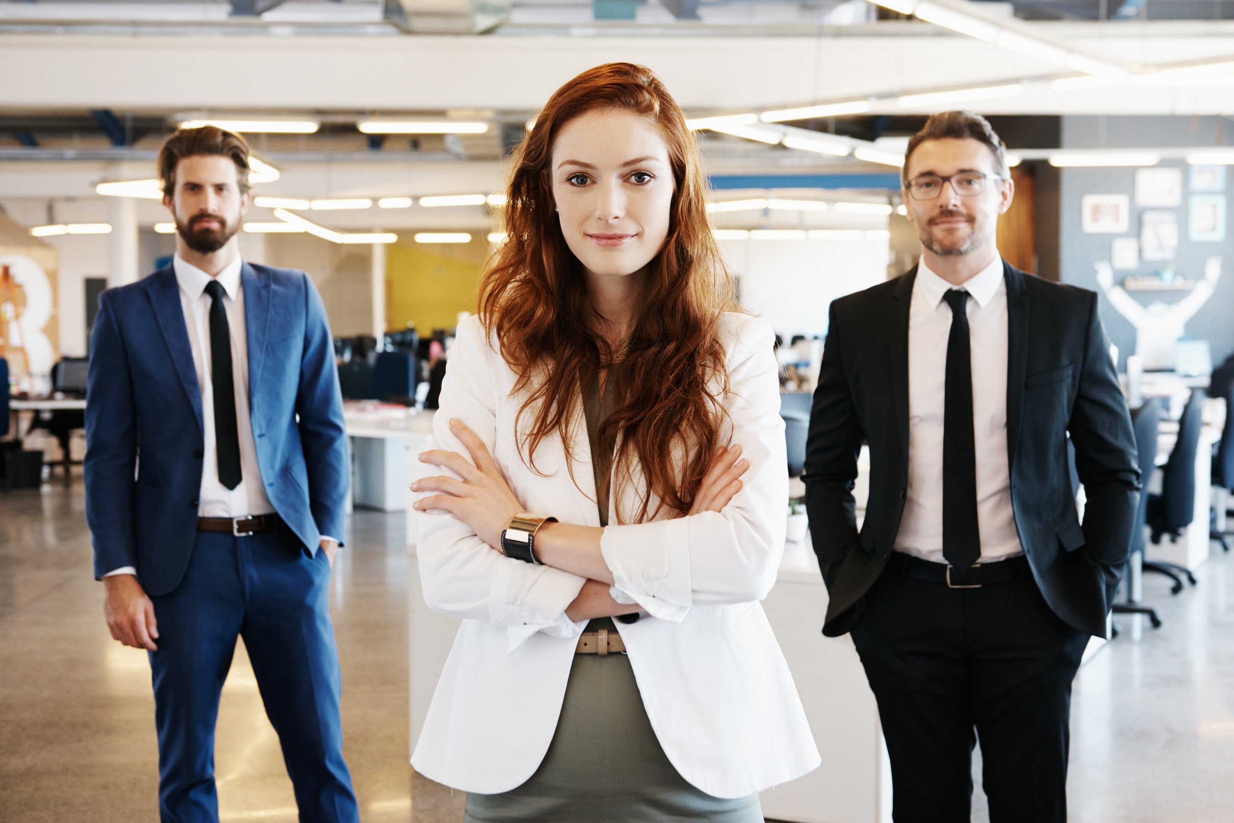 Team of Businesspeople in the Office